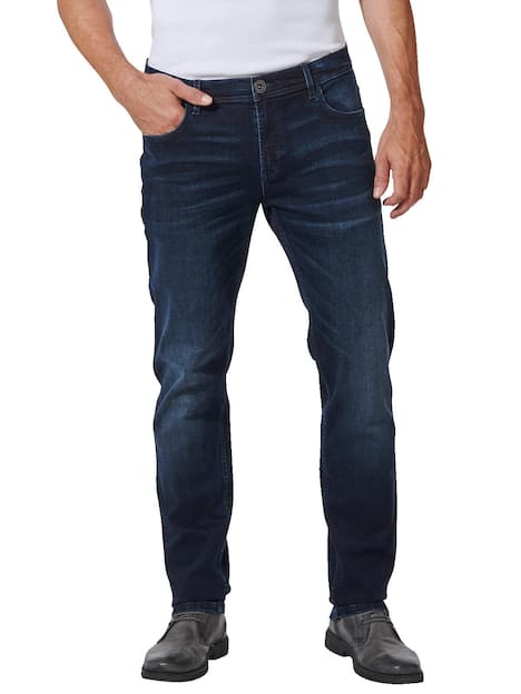 engbers Herren Super-Stretch-Jeans slim fit , Saphirblau