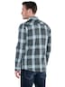 engbers Herren Overshirt kariert , Petrolgruen