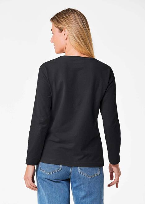 T-Shirt mit Rundhals