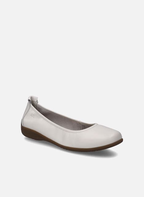 Damen Ballerina Fenja 01, weiss