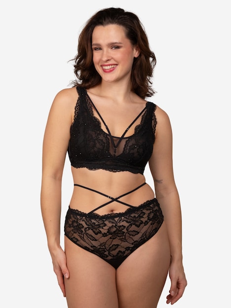 Bralette ELVA GLAM Bralettes bügellose BHs,Spitzen-BHs