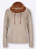 Pullover Langarm Jacquard, Jersey Sonstiges Muster Rollkragen