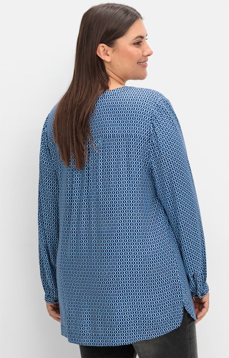 Tunika Langarm Sonstiges Muster