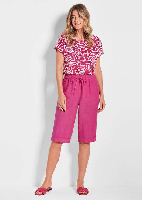 GOLDNER Linnen bermuda CARLA Linnen bermuda CARLA