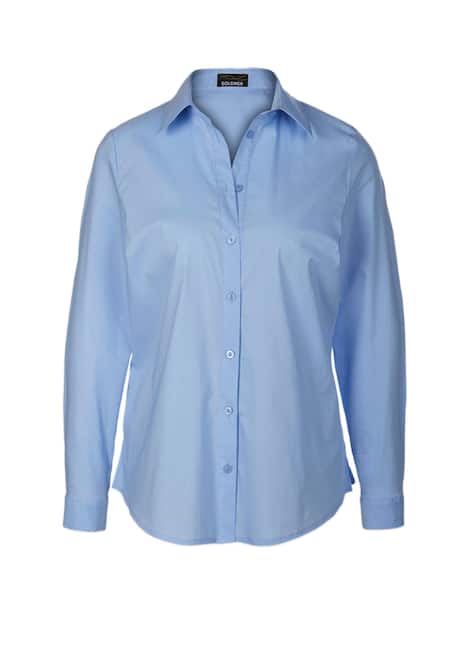 Langarmbluse mit Elasthananteil