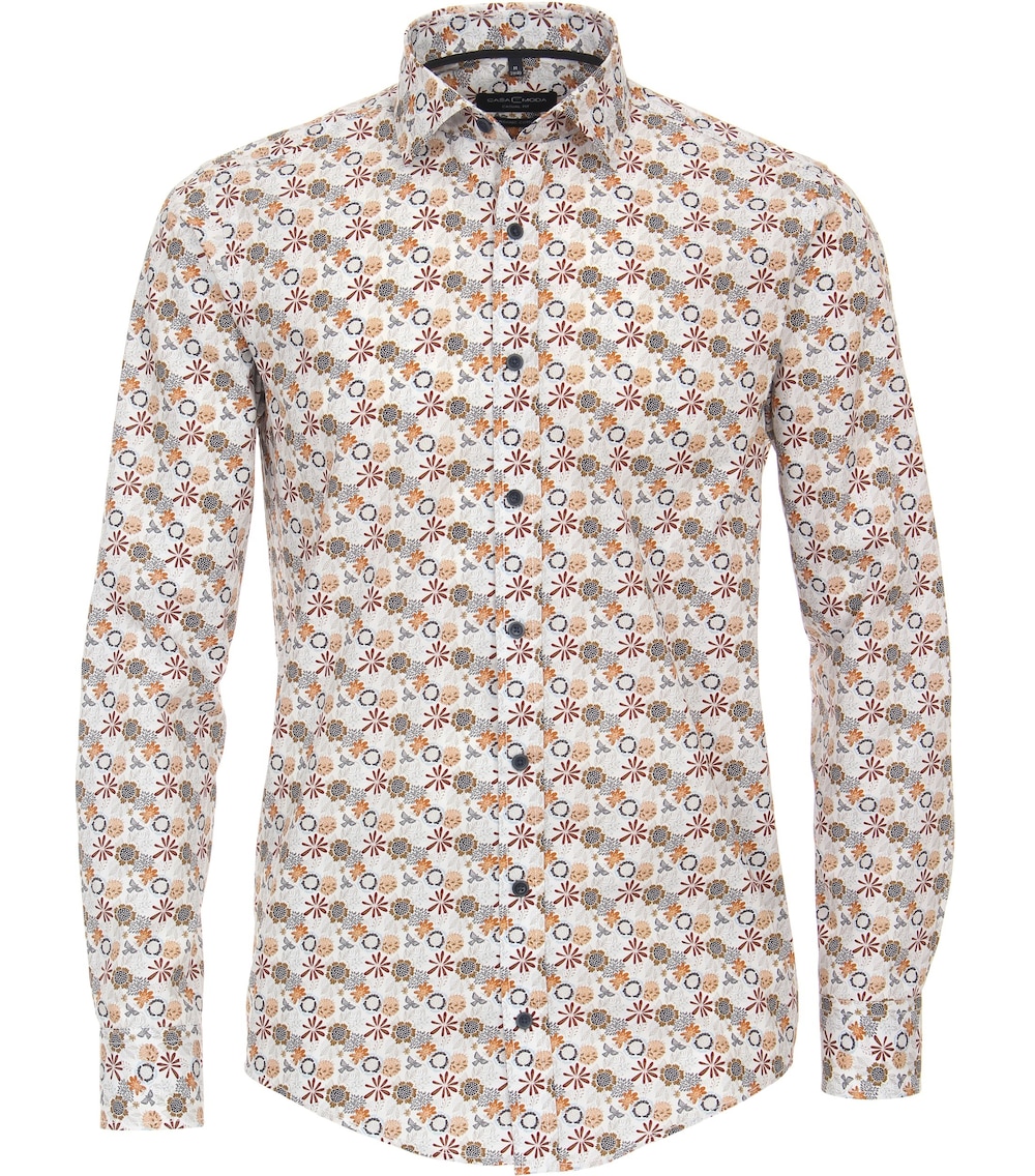 Freizeithemd Green -Kollektion Print Casual Fit