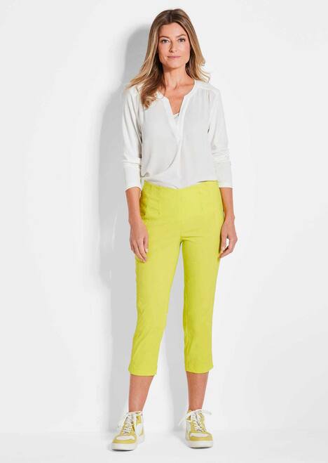 GOLDNER Bengaline 7/8-broek LOUISA 7/8-broek LOUISA met elastische tailleband van superstretch