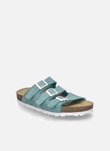 Damen Sandale Hermine 05, mint-kombi