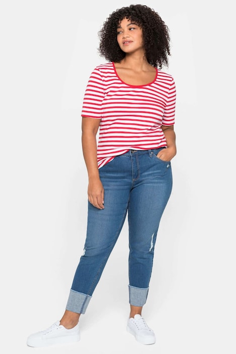 T-Shirt Kurzarm Streifen