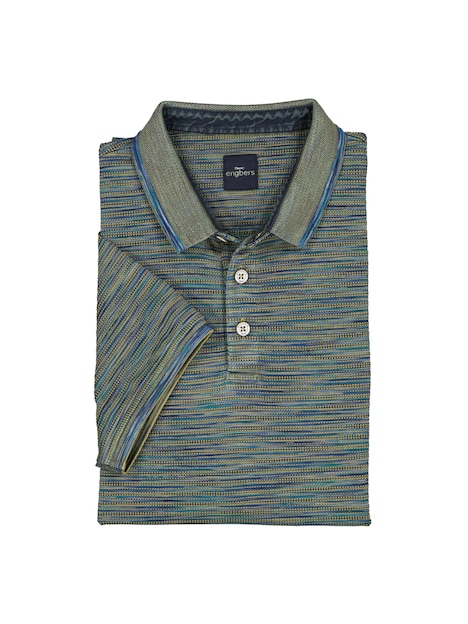 Polo-Shirt meliert