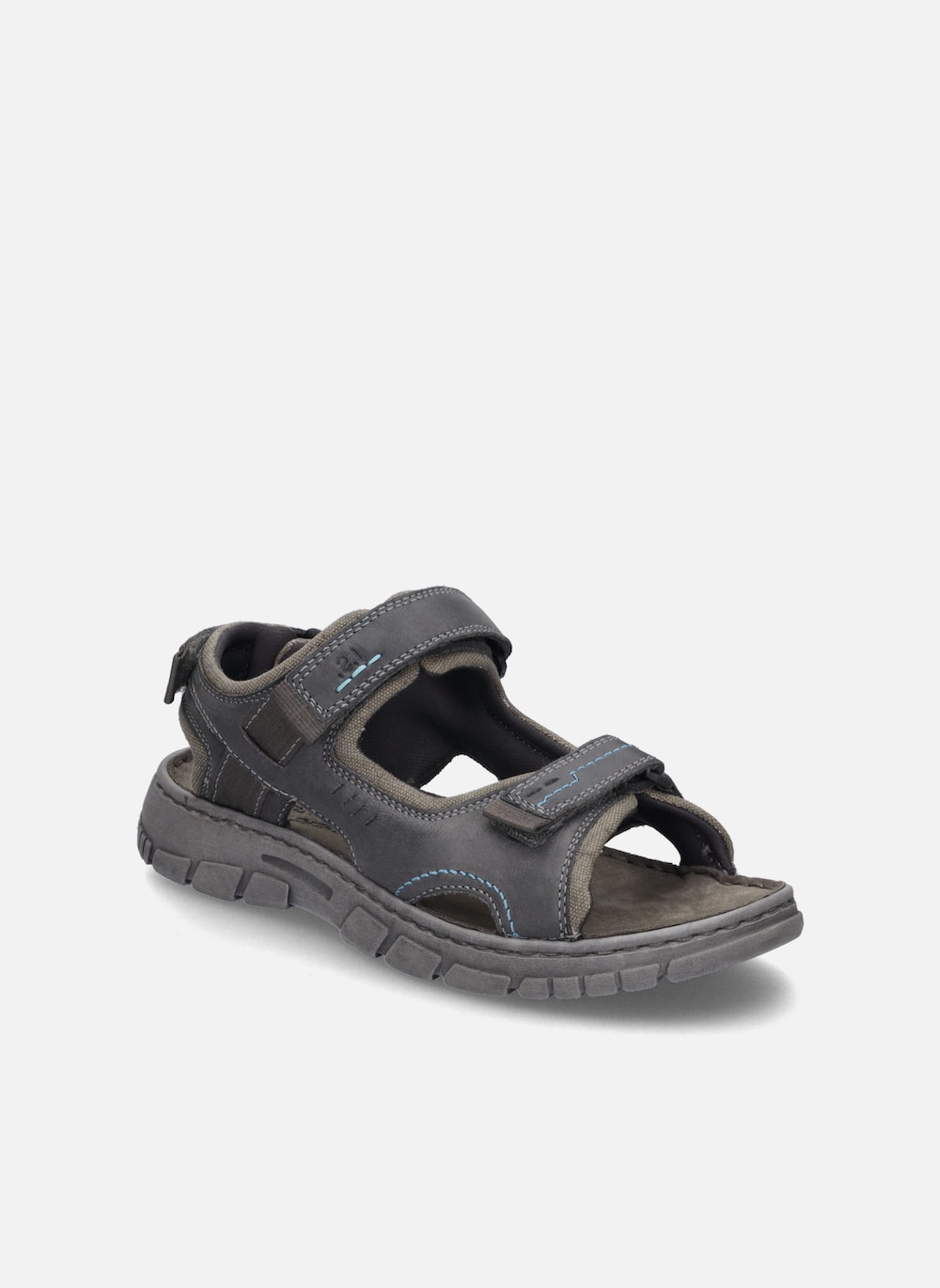 Herren Sandale Brendan 04, asphalt-kombi