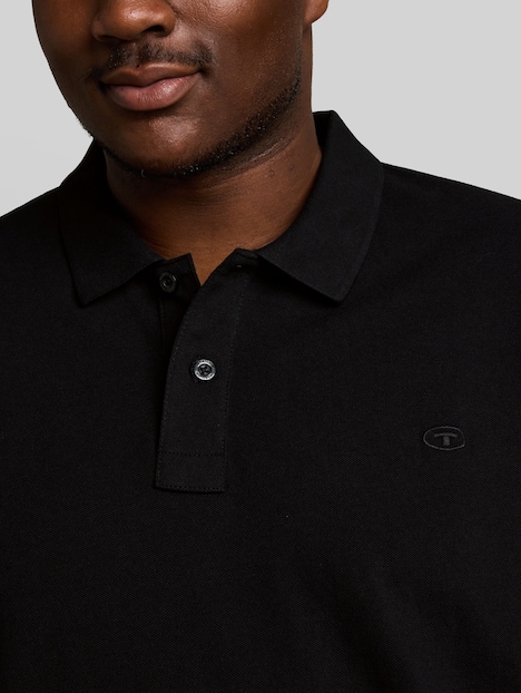 Piqué Poloshirt mit Logo-Stickerei