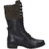 Damen Stiefel Chiara 09, schwarz-oliv