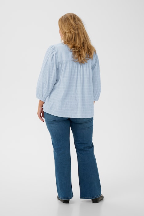 Bluse langarm A-shape