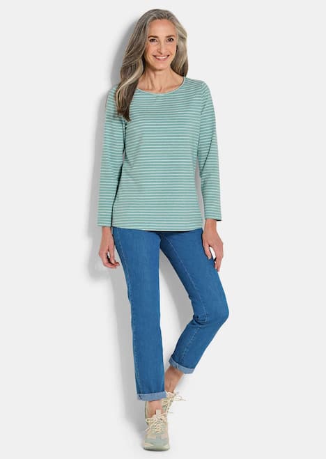 Langarm 3er-Baumwollshirt-Set