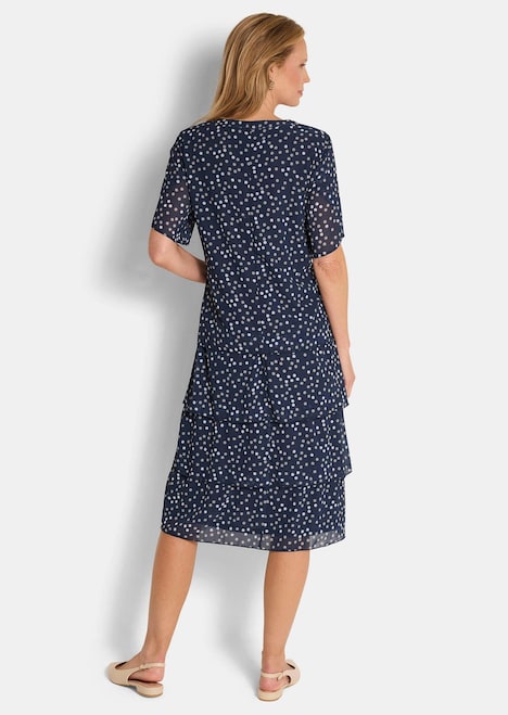 Sommerkleid mit Tupfen-Muster