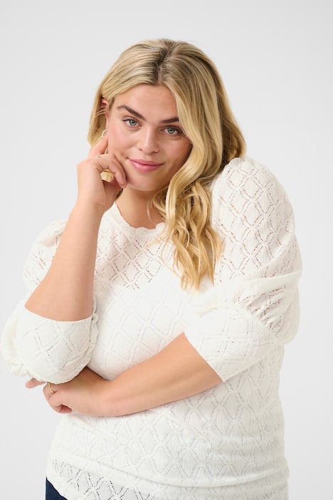 Blouse met lange mouwen Regular fit