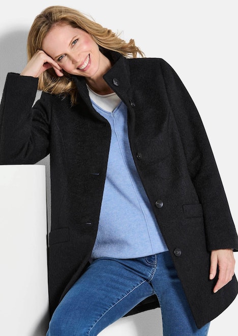 Stepp-Winterjacke mit Kapuze