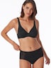 Schiesser Damen Midislip 2-Pack Air Spitze - weiss