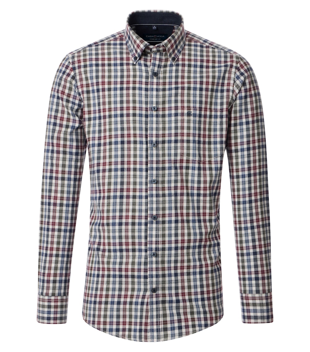 Freizeithemd kariert Comfort Fit