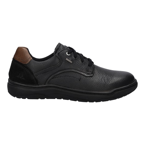 Herren Halbschuh Baxter 51, schwarz-kombi