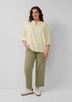 Bluse aus Seersucker mit Raffungen