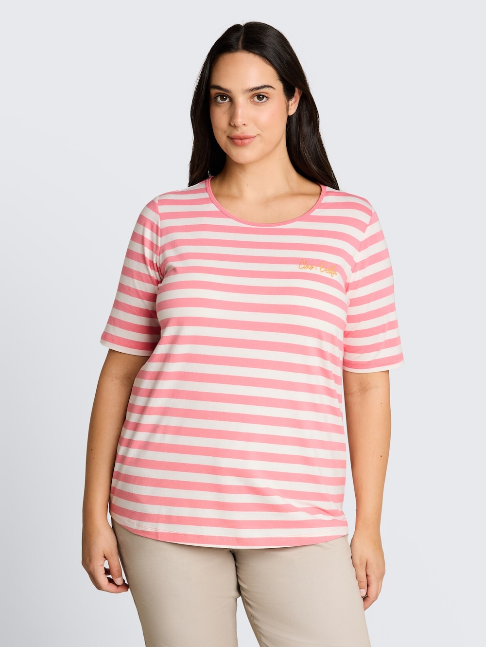 T-Shirt mit Stickerei