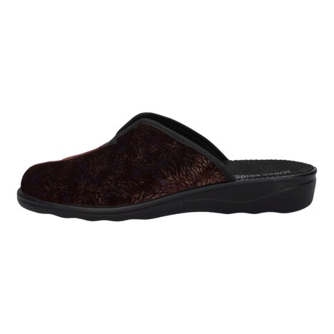 Damen Hausschuh Nice 82, bordeaux-multi
