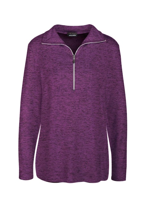 Flauschiges Troyer- Shirt