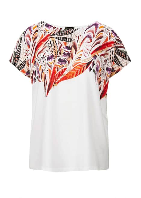 Elegantes Oberteil mit Ethno-Muster