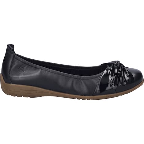 Damen Ballerina Fenja 28, schwarz