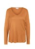 GOLDNER Pullover met V-hals Tricot pullover