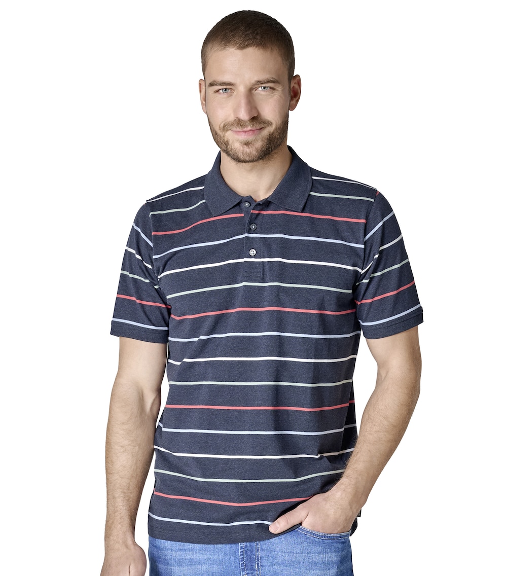 Polo-Shirt gestreift