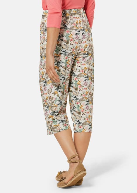 Druckhose Louisa mit weichem Fall