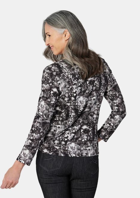 Langarmshirt mit Druck