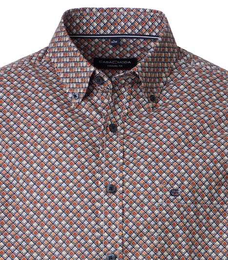 Freizeithemd Print Casual Fit
