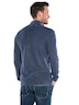 Herren Pullover Polokragen , Saphirblau