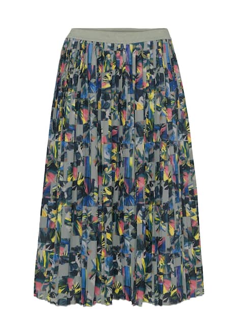 Iets zwierige gedessineerde rok