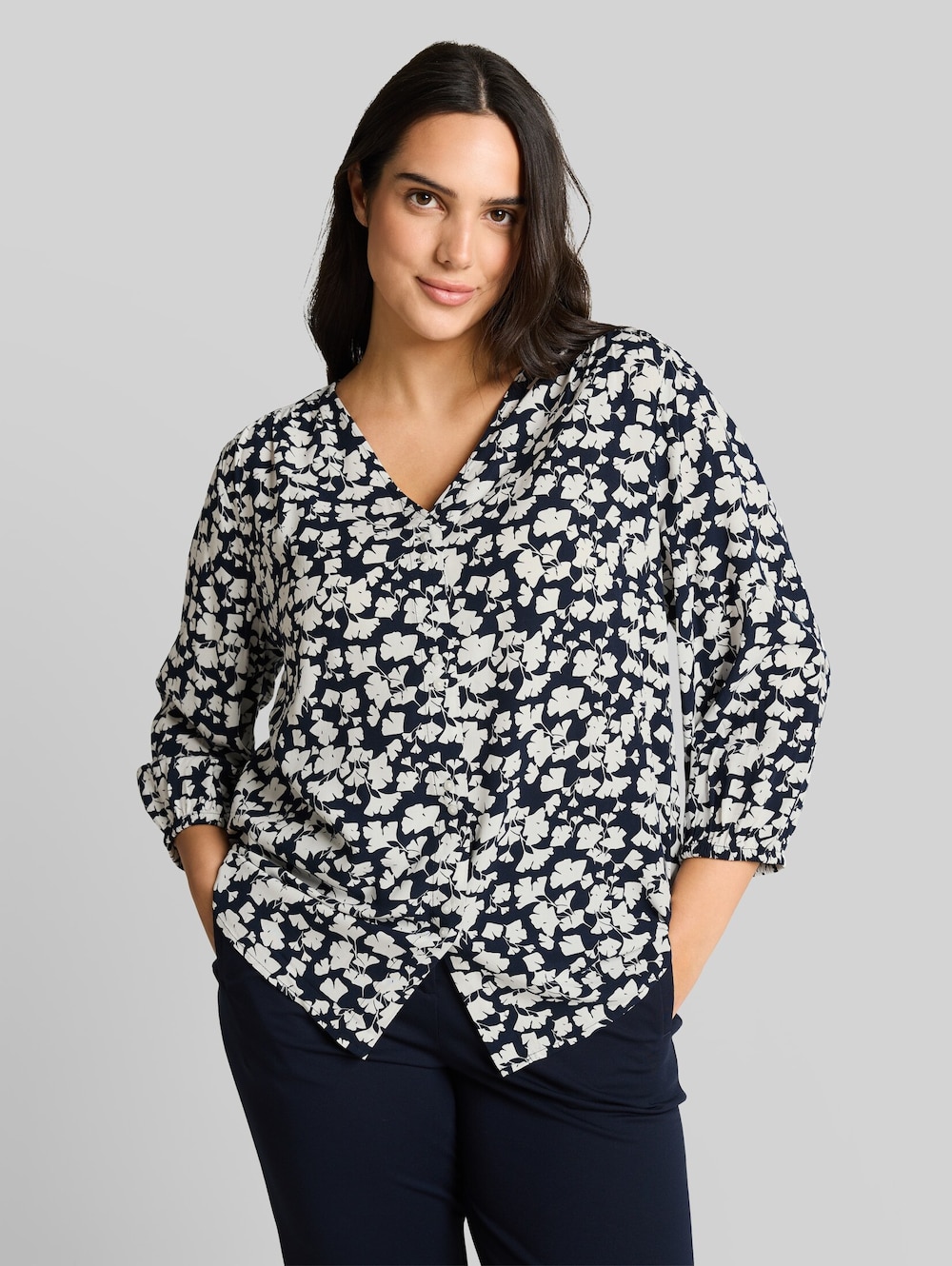 Bluse aus Viskose