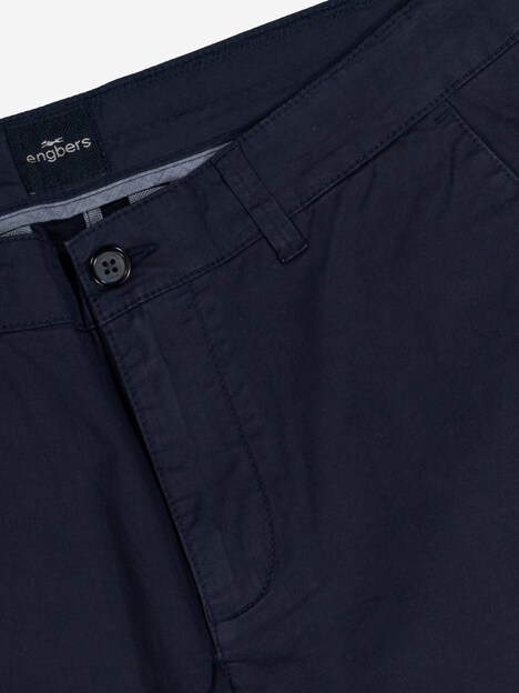 Herren Chino-Bermuda regular , Saphirblau