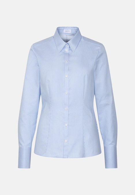 Damen Klassische Bluse - Gestreift