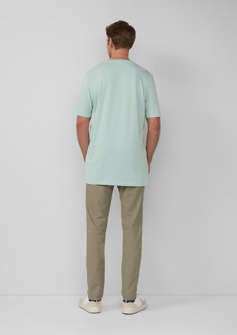 T-Shirt aus Baumwolle mit Logo-Print