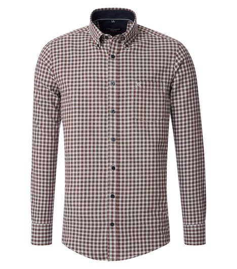 Freizeithemd kariert Casual Fit