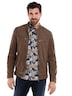 Herren Lederjacke regular , Braun