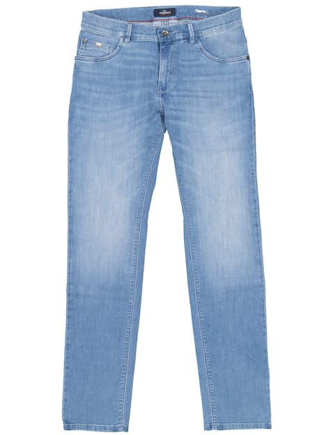 engbers Herren Jeans 5-Pocket Superstretch , Brilliantblau