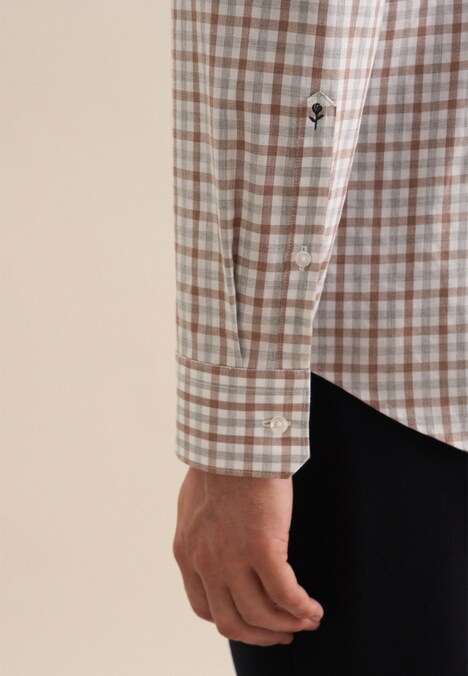 Herren Flanellhemd - Karo