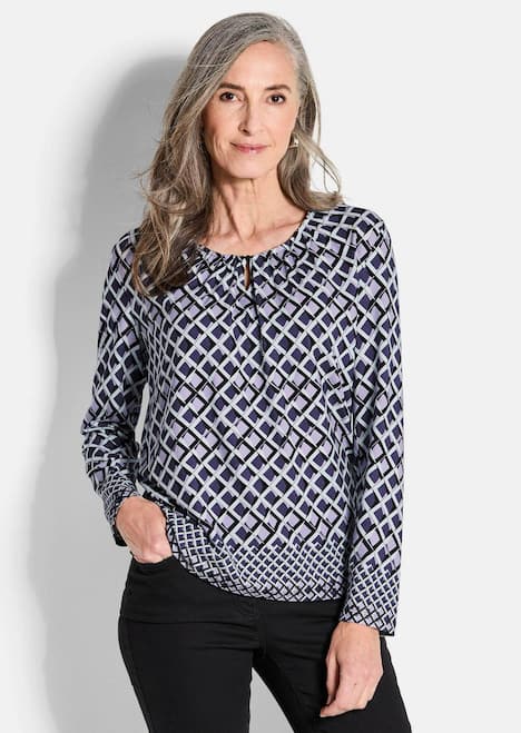 Jersey-Shirt mit grafischem Print