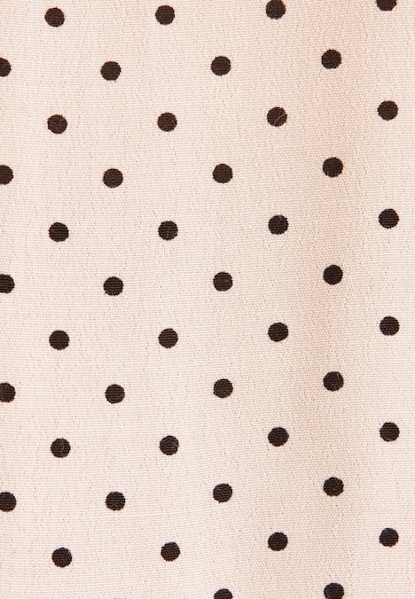 Damen Ausgestellte Bluse - Druck