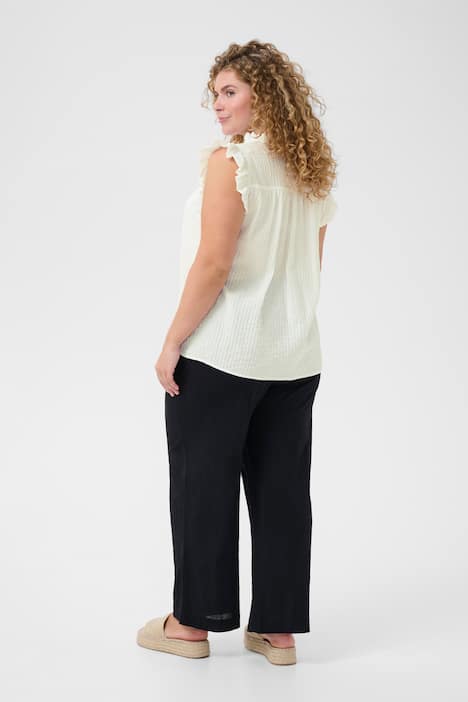 Ärmellose Bluse Regular fit