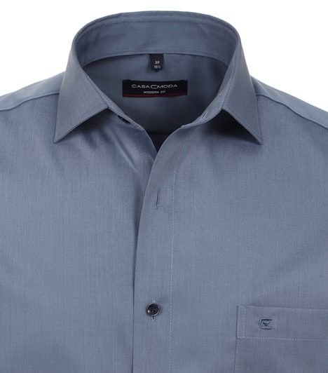 Businesshemd Kurzarm uni Modern Fit